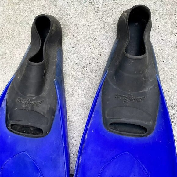 Swimming Flippers Size 11-12 (46-47) - Picture 2 of 4